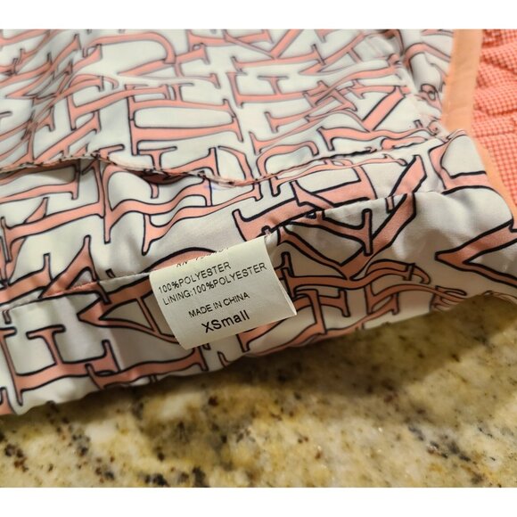 Jean-Pierre Klifa Reversible Hunter Vest Red Pink Logo Size XS - Picture 9 of 13